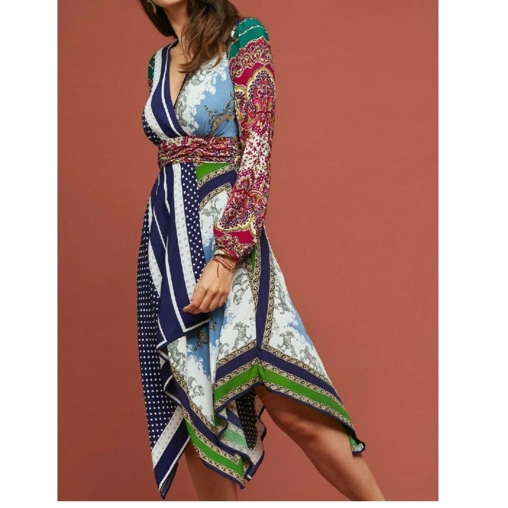 Istanbul Wrap Dress by Moulinette Soeurs Sz 2